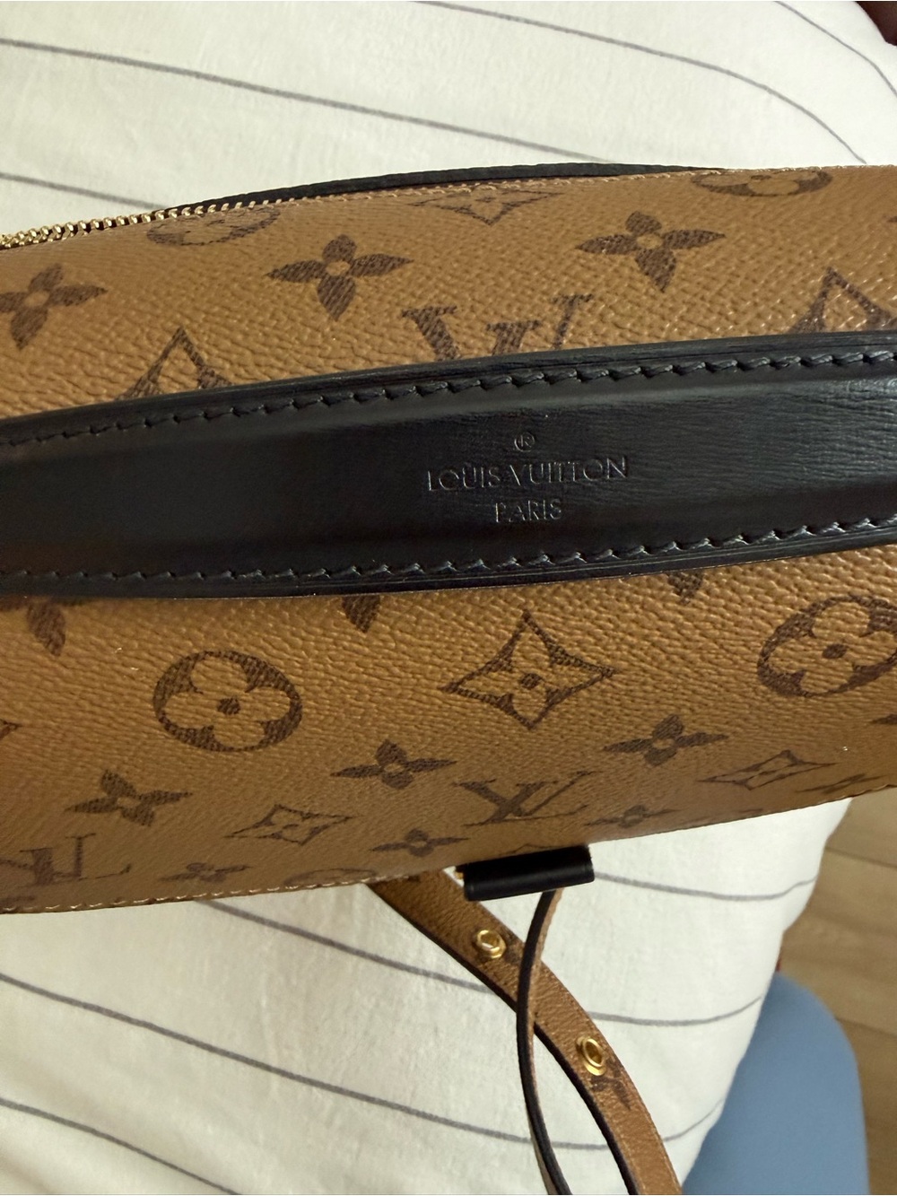 Louis Vuitton reverse Monogram Pochette Métis Crossbody - Medium duster, card - Picture 11 of 12